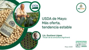  USDA Mayo 2025: Más oferta, tendencia estable
