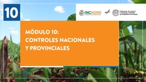 Módulo 10: Controles nacionales y provinciales